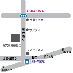 アクア・リマ Map